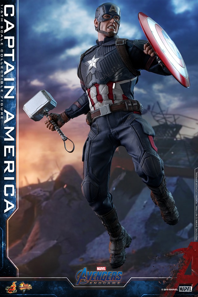 Hot Toys MMS536 Avengers: Endgame - Captain America