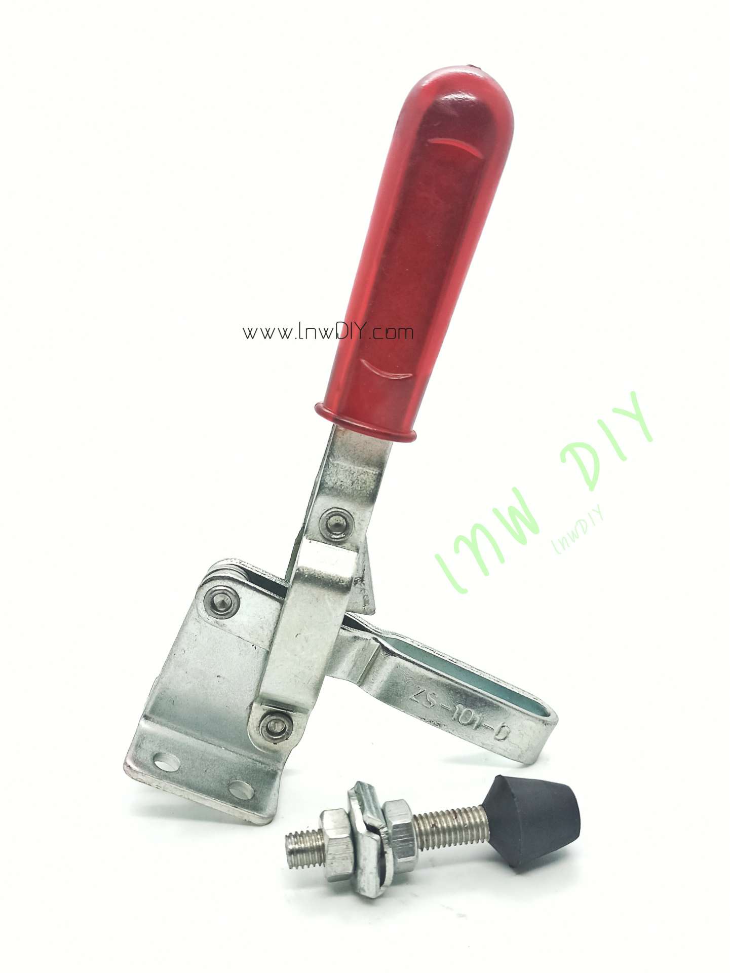 แคลมป์นก แบบกดลงแนวตั้ง Vertical Hold-Down Toggle Clamp รุ่น ZS-101-D