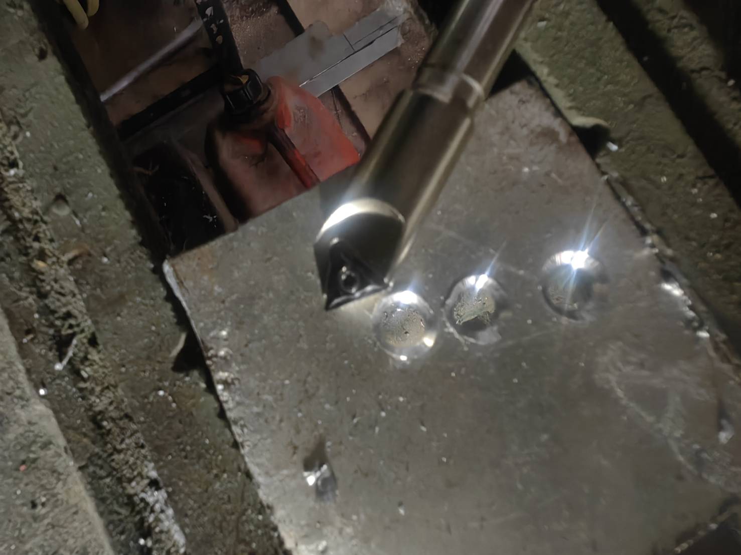 DC15 ดอกคว้านรู ลบคม 45 องศา ฟันคาร์ไบเกรดสูง งาน เหล้ก สเตนเลส เปลีย่นมีดได้ *** เลือกขนาดก่อน