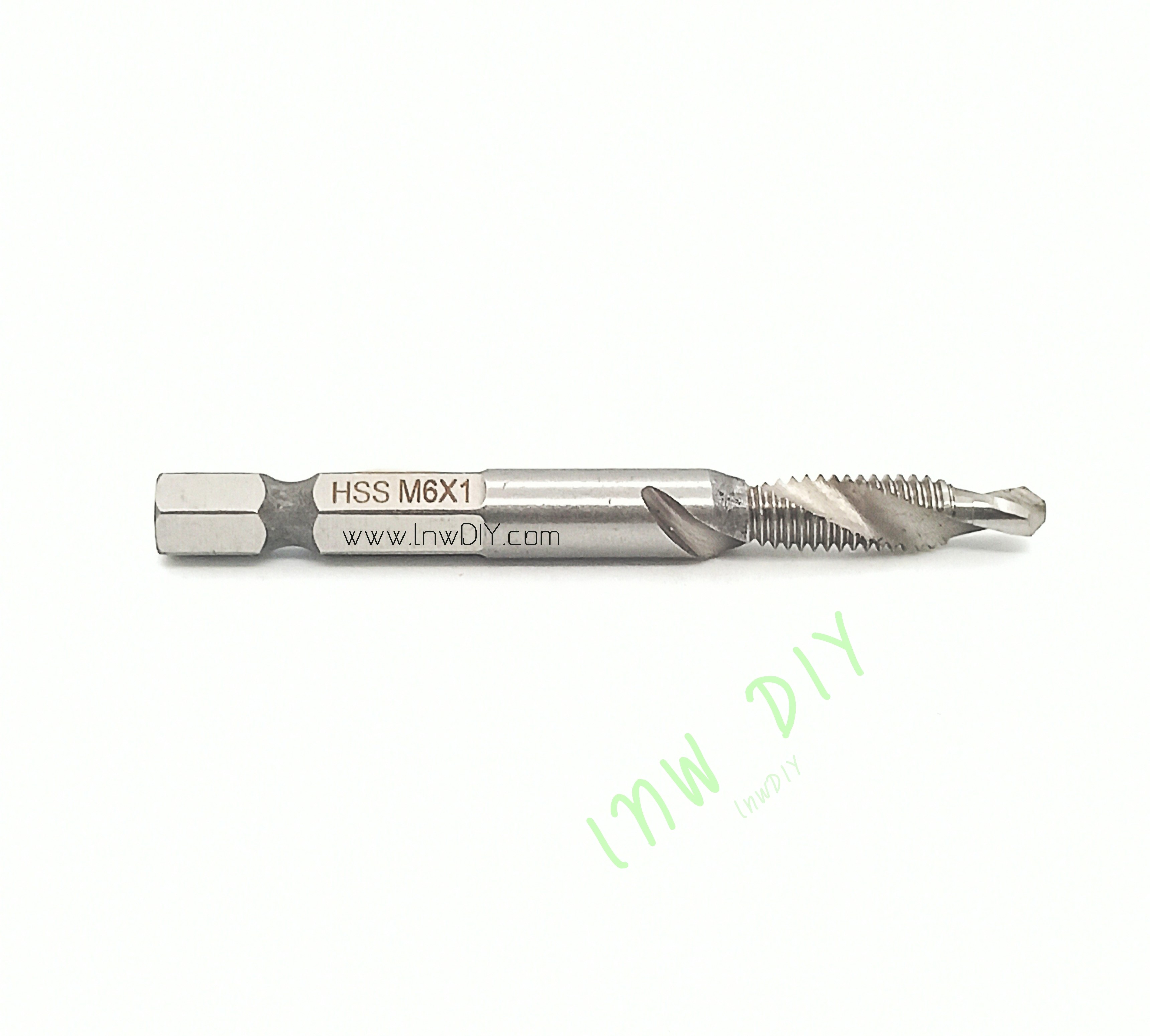 ดอกต๊าปเกลียว / ดอกเจาะสำหรับทำเกลียว HSS M6x1.0