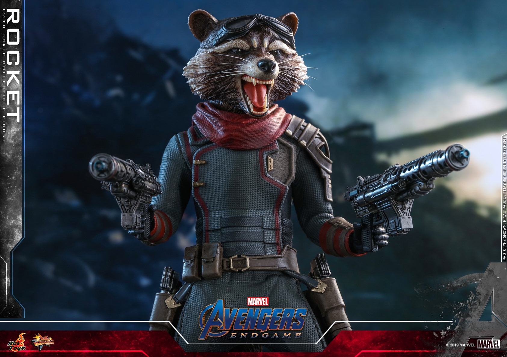Hot Toys MMS548 Avengers: Endgame - Rocket