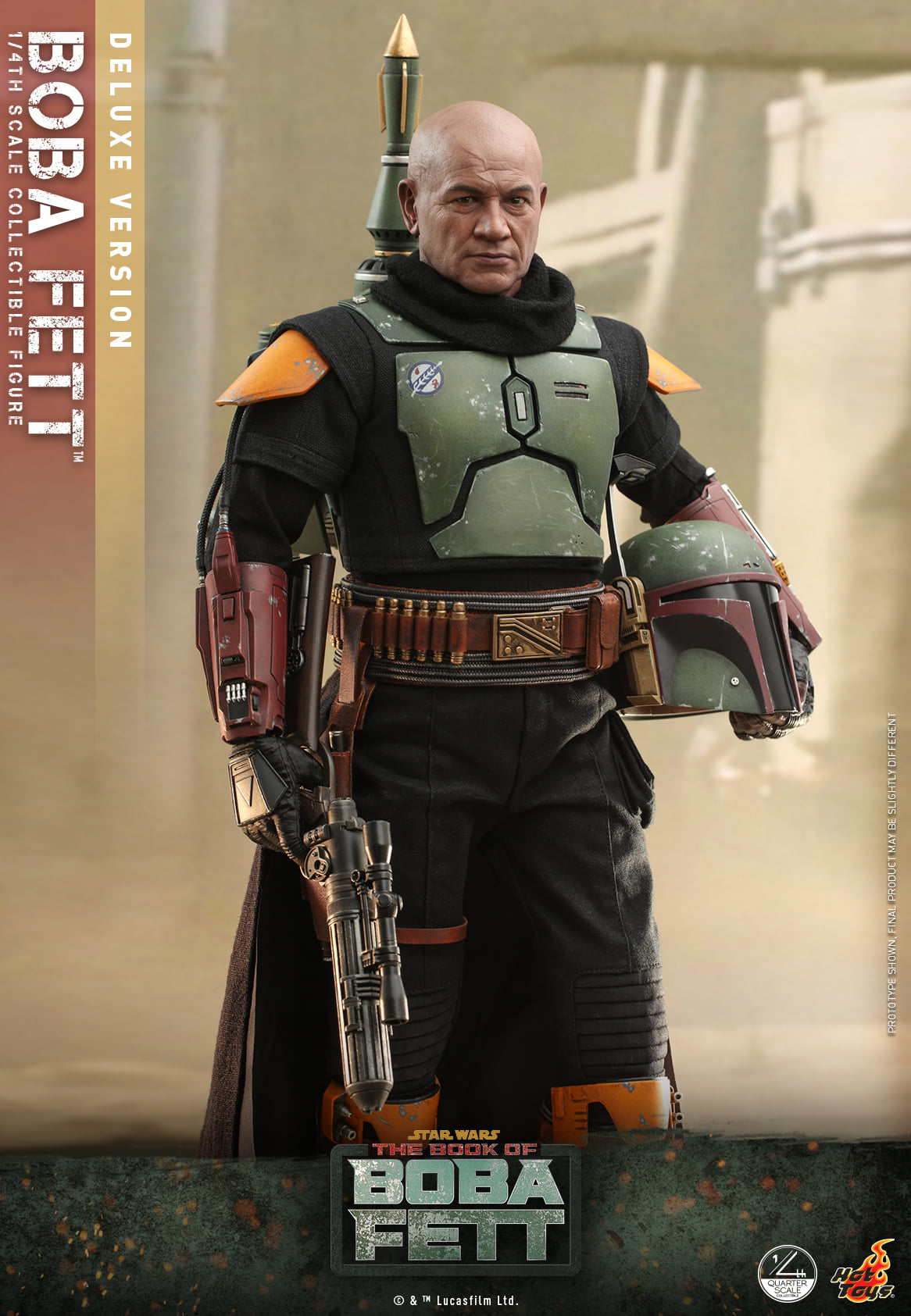 Hot Toys QS023 1/4 Star Wars: The Book Of Boba Fett - Boba Fett™ (Deluxe Version)
