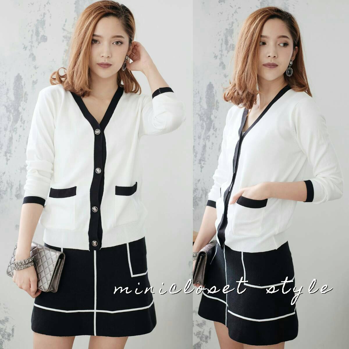 พร้อมส่งรอบ2!! กับงานเสื้อไหมพรมคลุมแนวZara ไหมพรมเนื้อนิ่มใส่สบายผิว