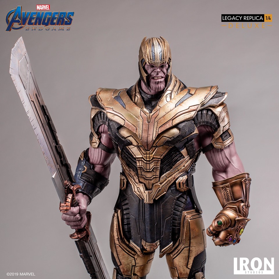 Iron Studios Deluxe Legacy Replica 1/4 Avengers Endgame - Thanos
