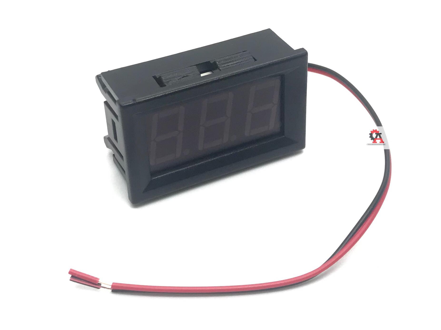 AC Voltage Meter AC70V-500V Red Display สีแดง