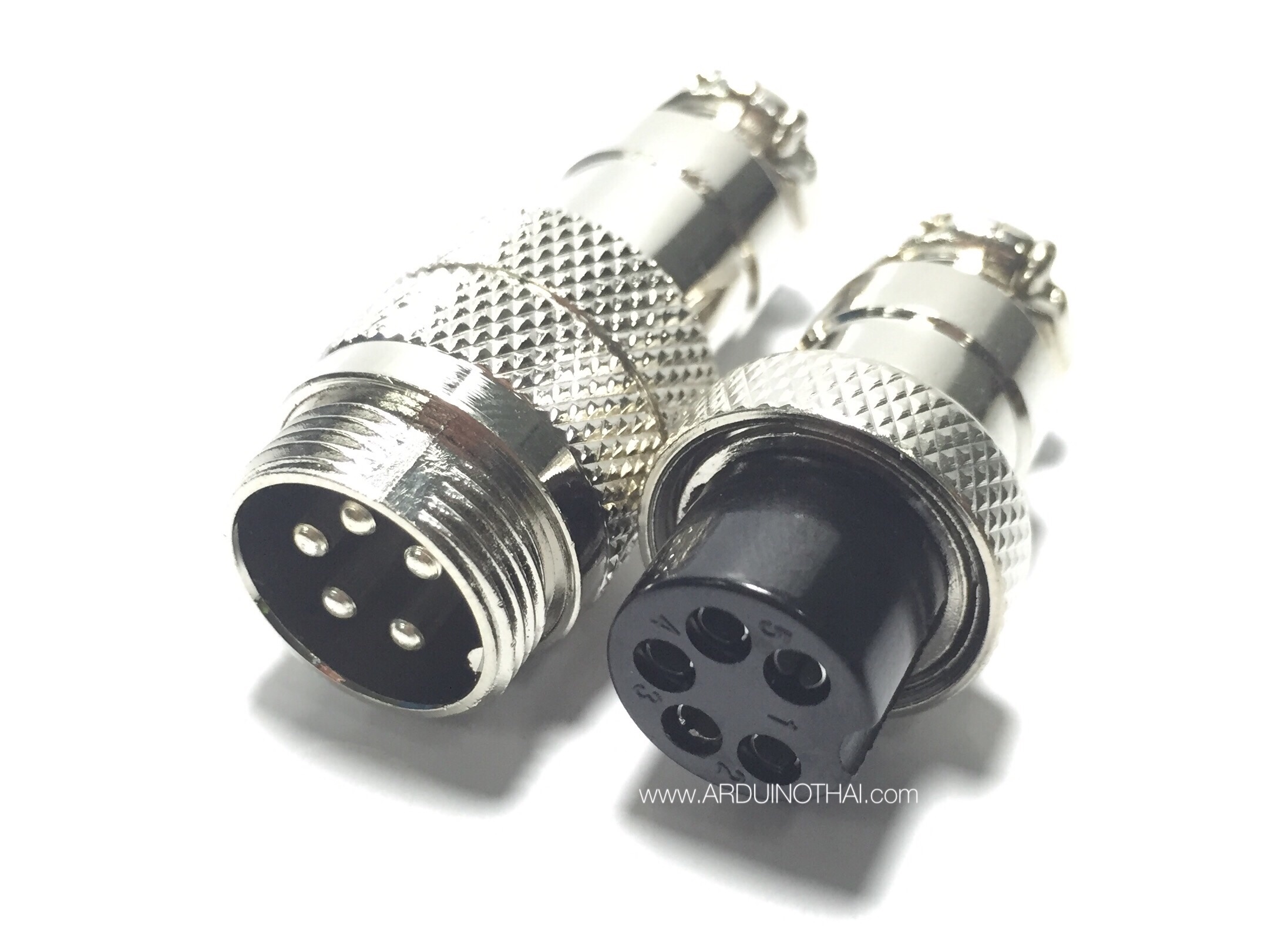 Aviation plug GX16-5 core