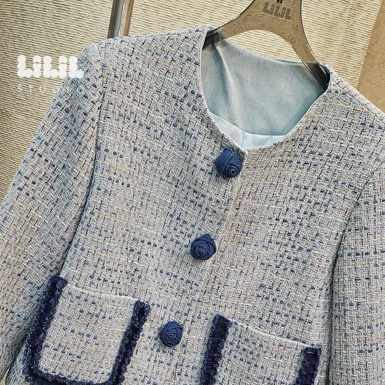 เสื้อทวีต เบลเซอร์ผ้าทวีตน่ารักๆสไตล์เกาหลี🇰🇷