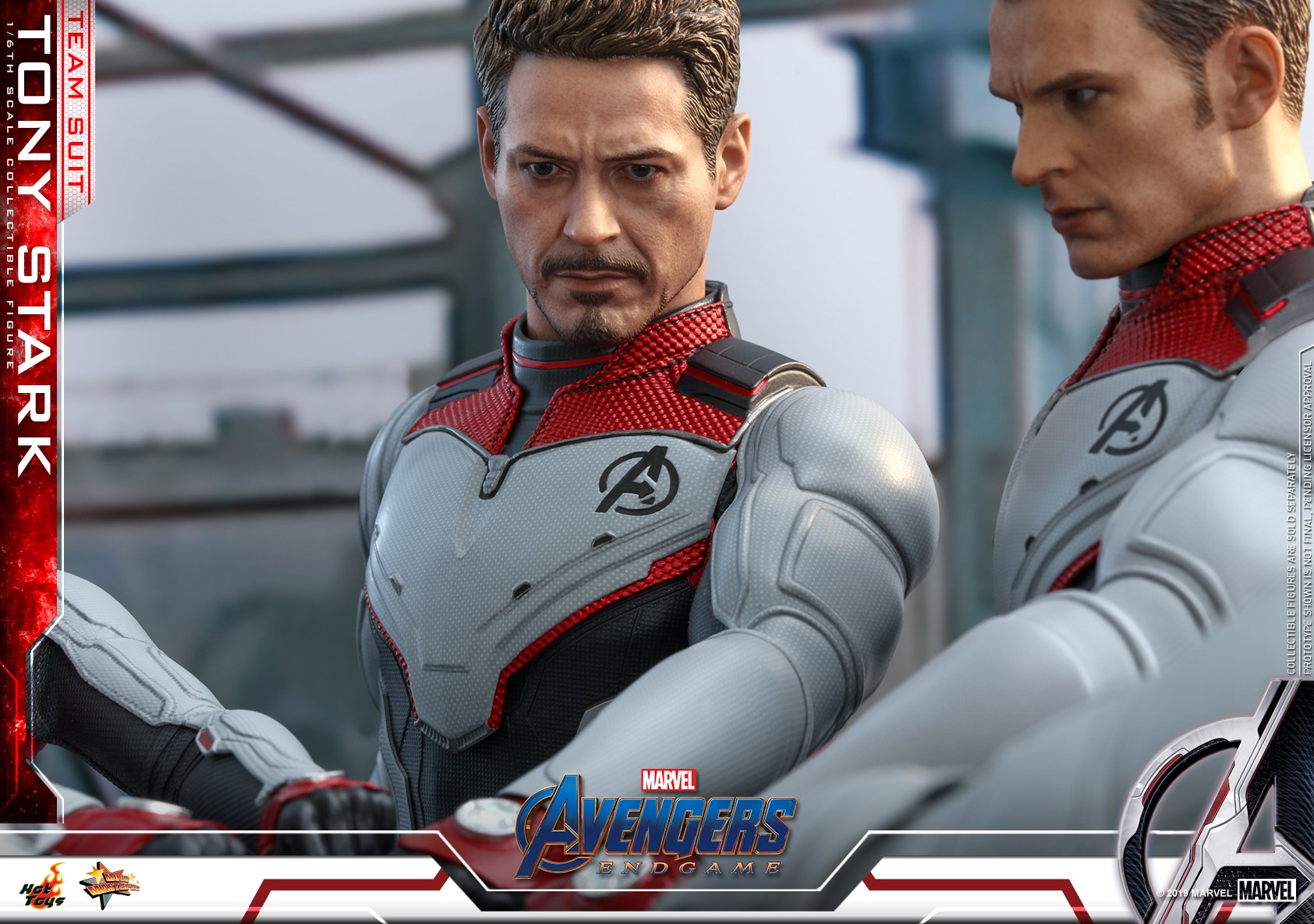 Hot Toys MMS537 Avengers: Endgame - Tony Stark (Team Suit)