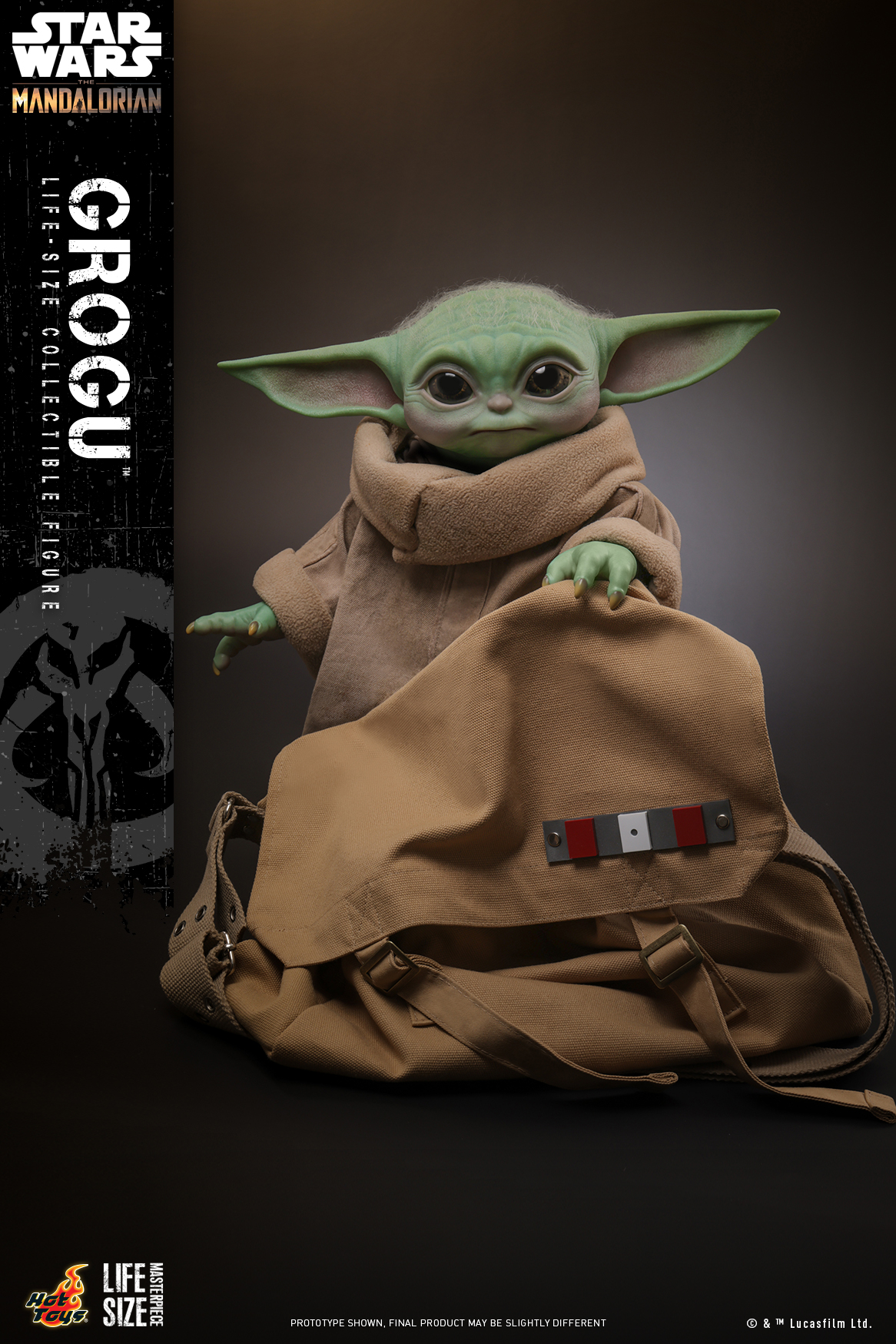 Hot Toys LMS015 The Mandalorian - Grogu (Life-Size)