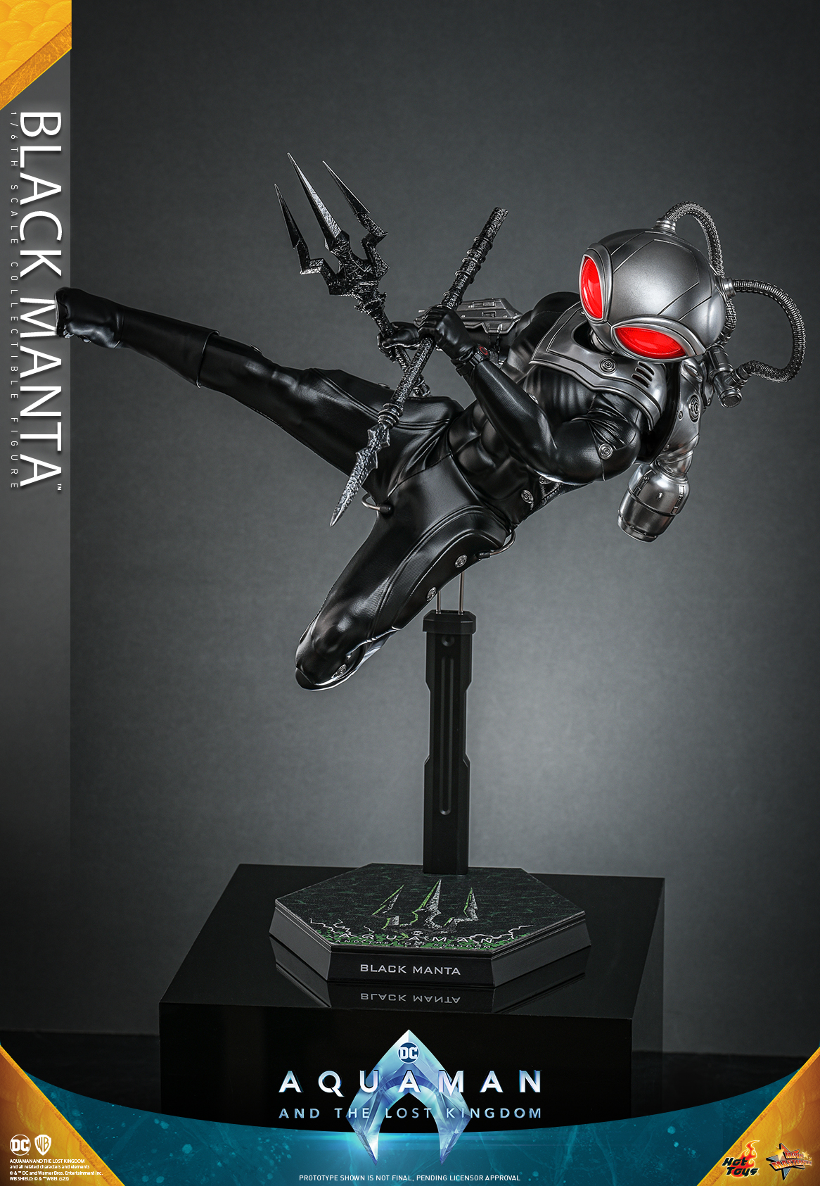 Hot Toys MMS739 1/6 Aquaman and the Lost Kingdom - Black Manta