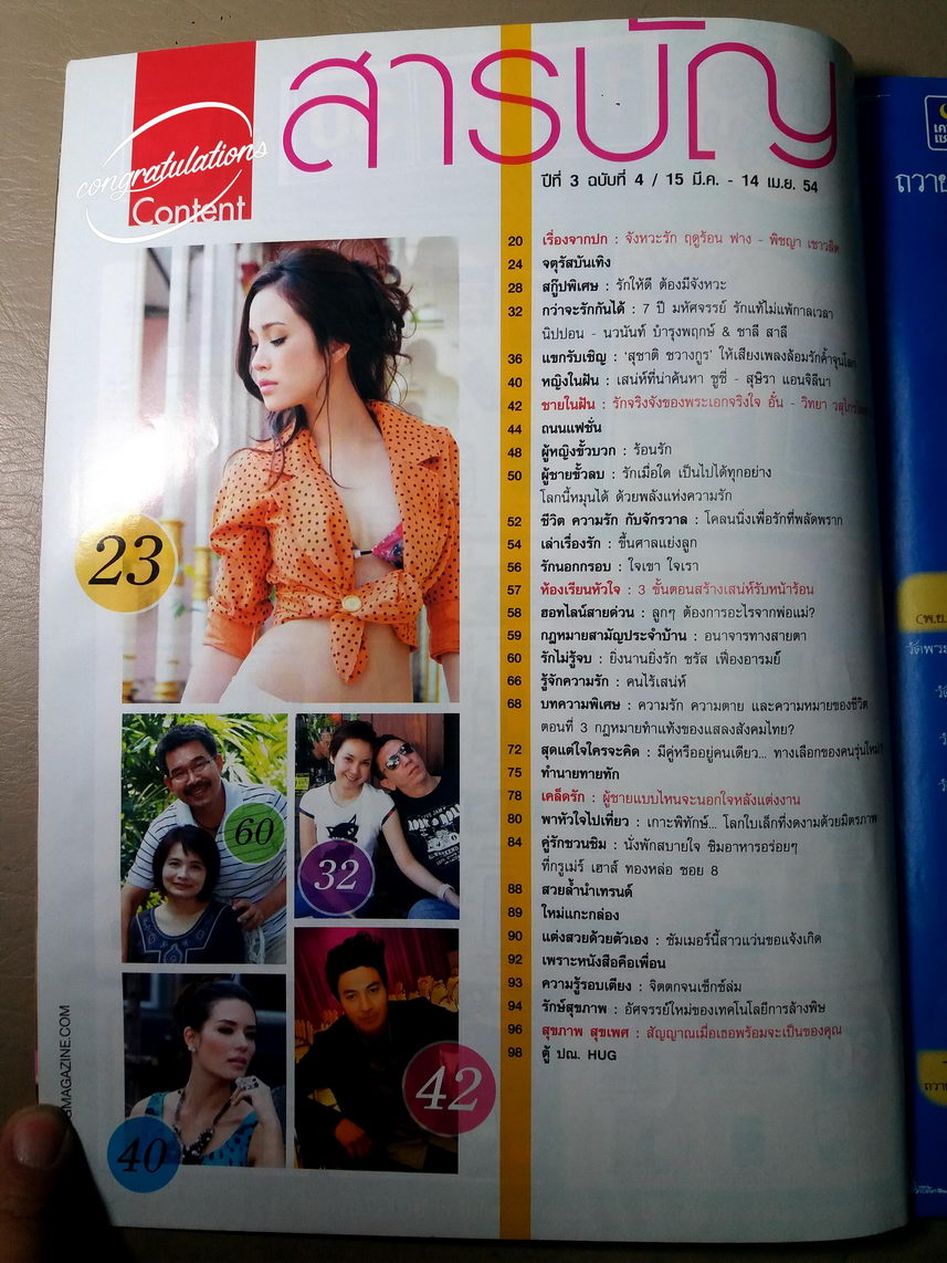 หนังสือมือสอง 364 นิตยสาร HUG Magazine ปีที่ 3 ฉบับที่ 4 ความหนา 98 หน้า 4 สีทั้งเล่ม