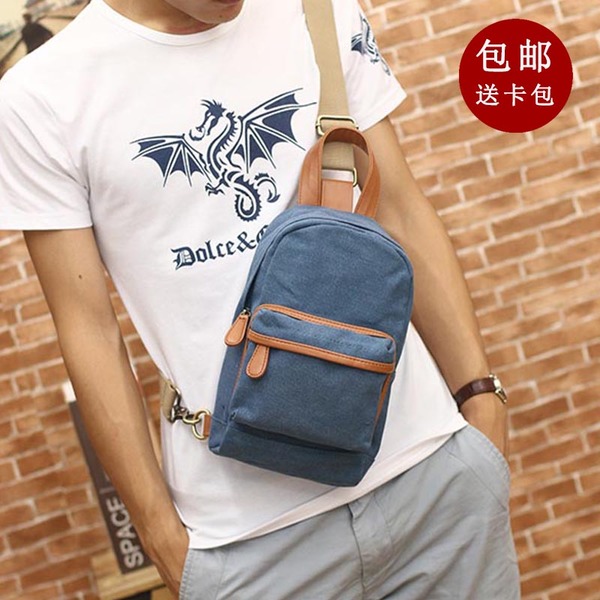 พร้อมส่ง กระเป๋าผู้ชายคาดไหล่แฟชั่นเกาหลี