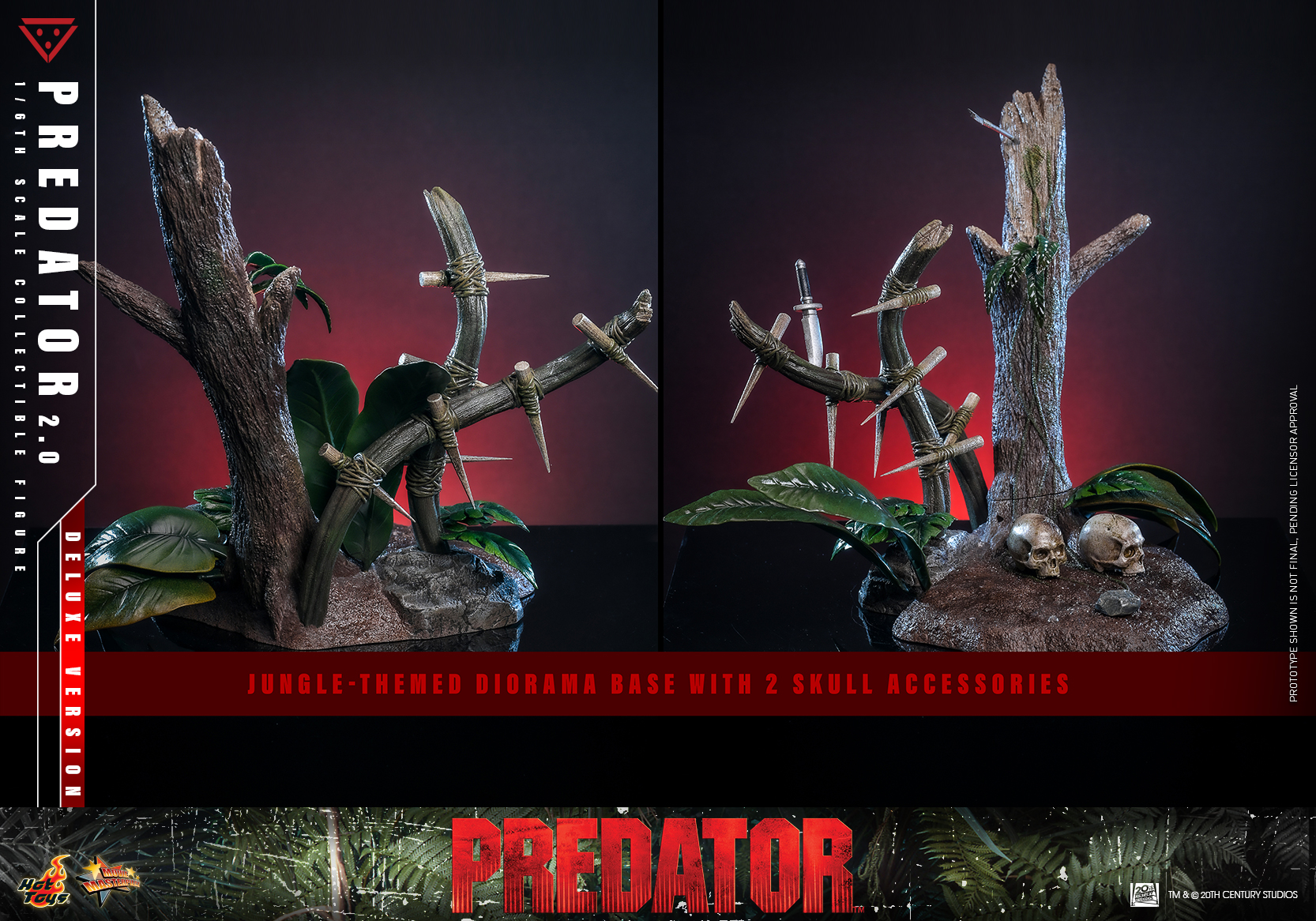 Hot Toys MMS817 Predator - Predator (2.0) (Deluxe Version)