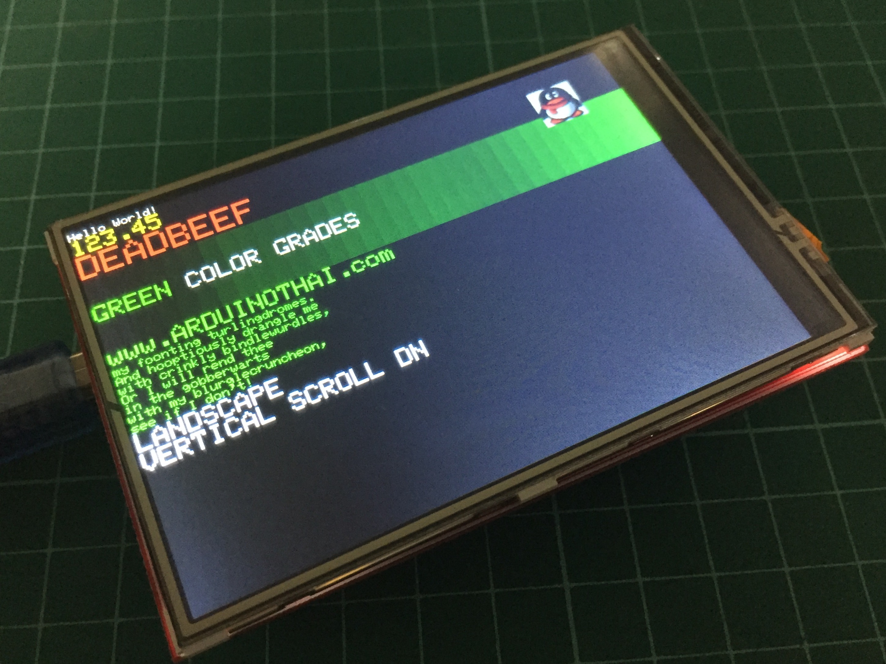 TFT LCD 3.95 inch touch screen for Uno R3