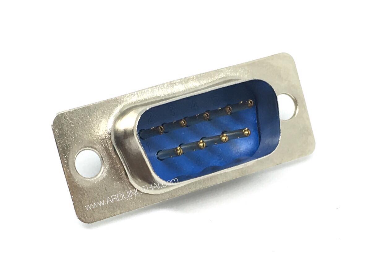 DB9 pin connector RS232 (Male)