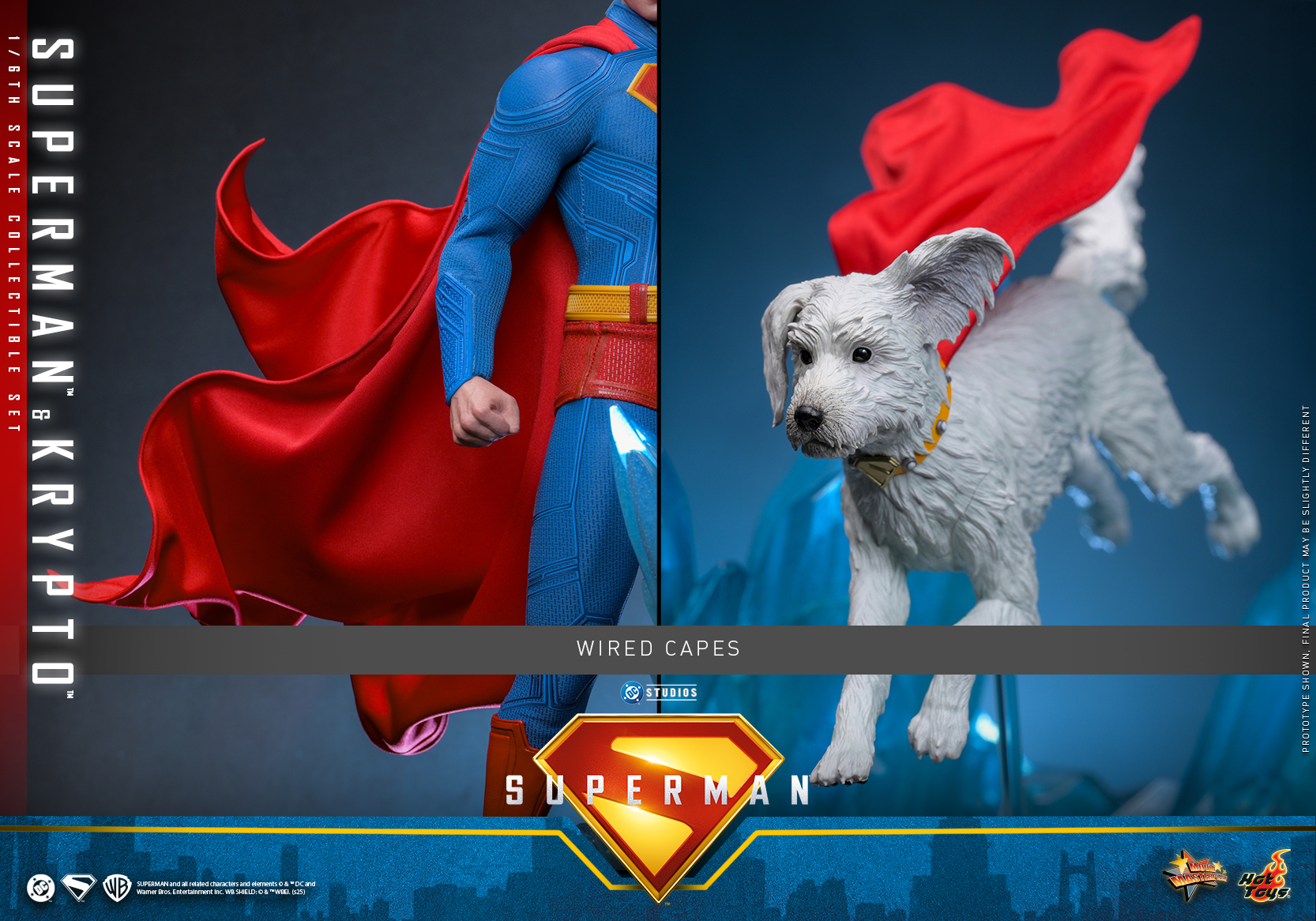 Hot Toys MMS812 Superman - Superman & Krypto