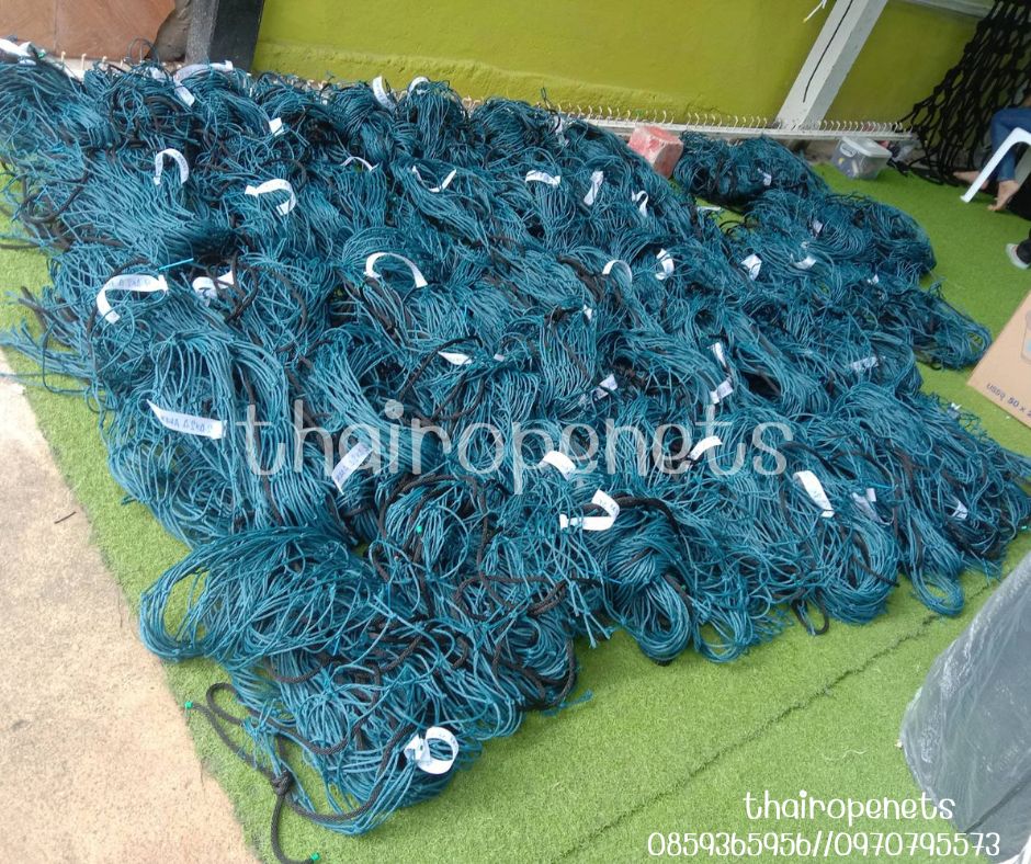 ตาข่ายปิดท้ายตู้คอนเทนเนอร์ Container Net ตาข่ายเส้นใยเหนียวหนา ตาข่ายคลุมสินค้า SafetyNet ตาข่ายกันของตกหล่นพร้อมจัดส่ง