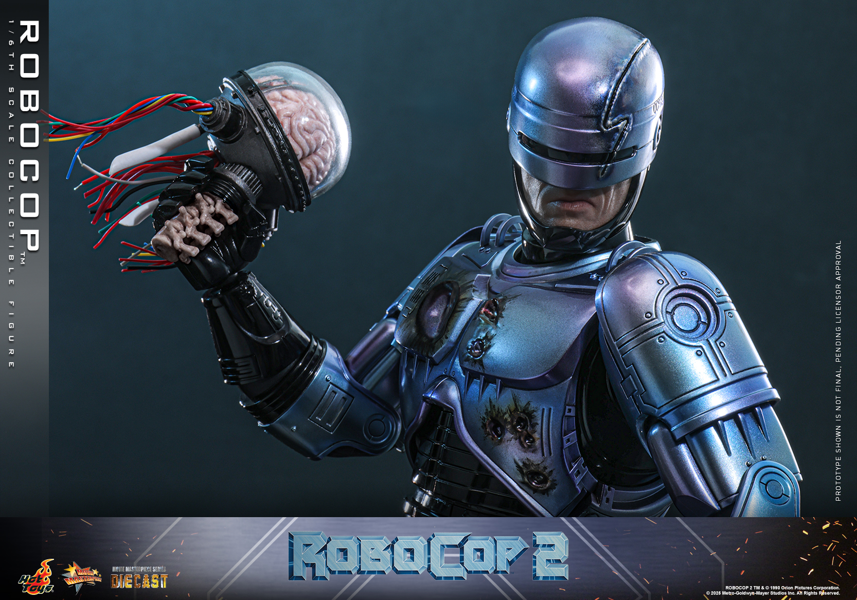 Hot Toys MMS827D74 RoboCop 2 - RoboCop