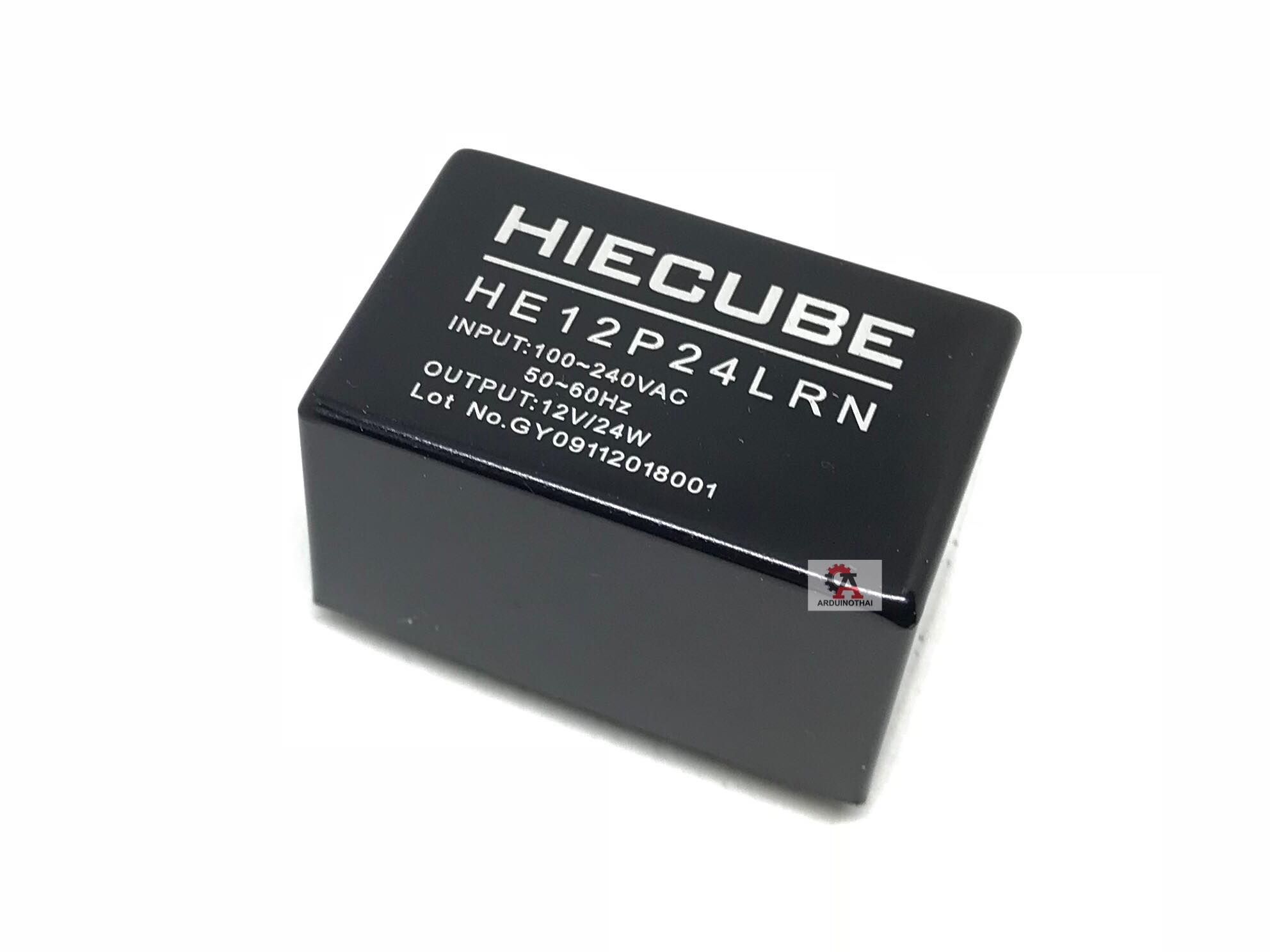 Switching Power Supply HIECUBE 220V to 12V 2A 24W แปลงไฟ 220V เป็น 12V กระแส 2A