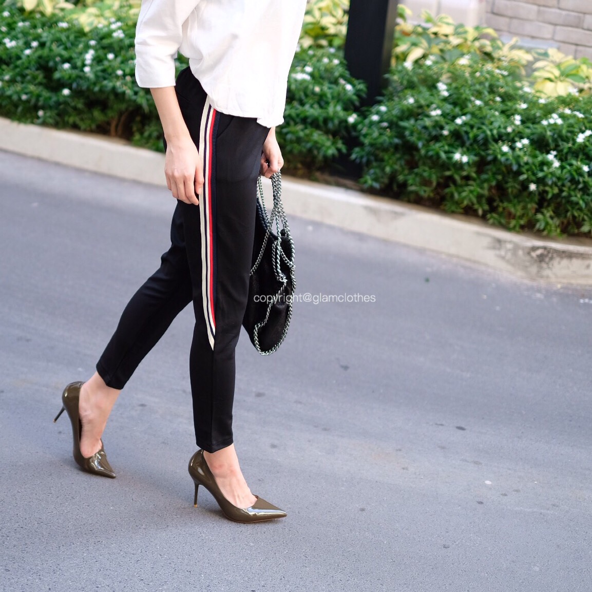 กางเกงวอร์ม เย็บแถบข้างสวยเท่ห์ งานผ้าดีมากๆๆๆๆๆ ค่ะ