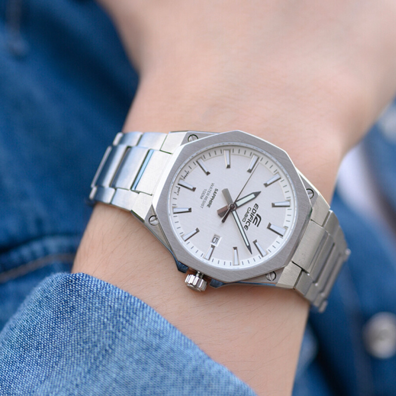นาฬิกาข้อมือ Casio Edifice EFR-S108D Seires ตัวเรือนบางพิเศษ รุ่น EFR-S108D-1 EFR-S108D-7