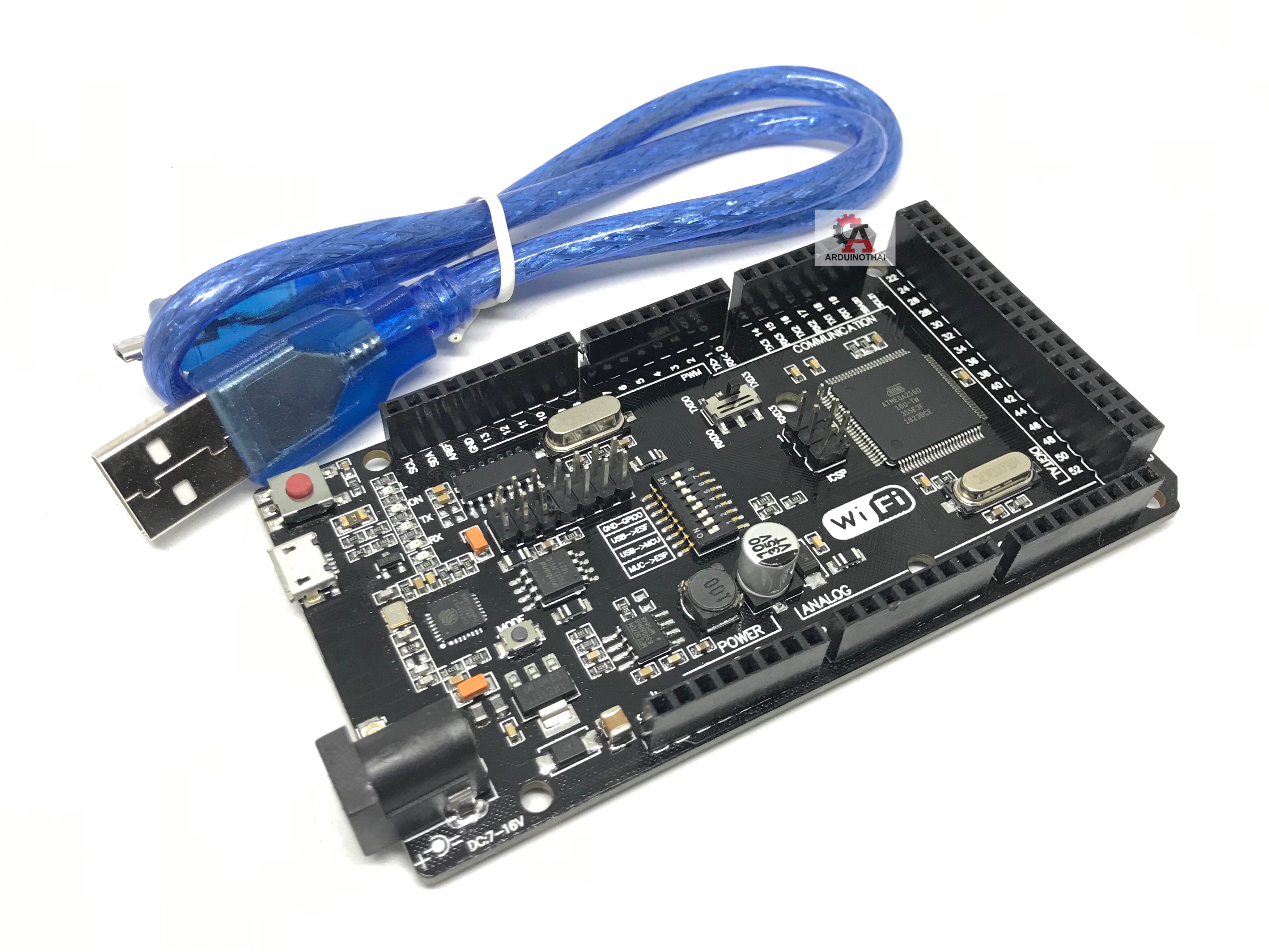 Mega +WiFi R3 ATmega2560+ESP8266 (32Mb memory) USB-TTL CH340G **ไม่รวมสาย