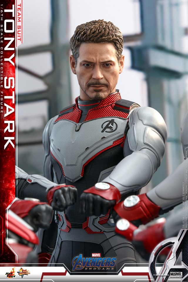 Hot Toys MMS537 Avengers: Endgame - Tony Stark (Team Suit)