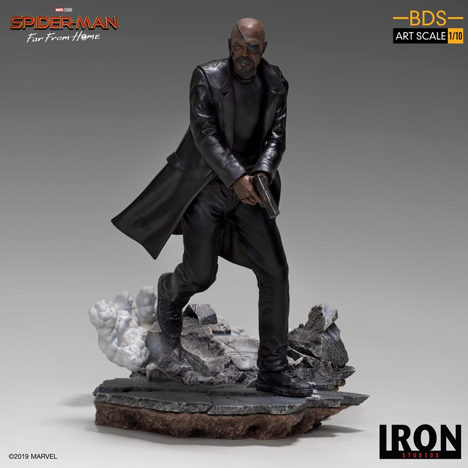 Iron Studios BDS Art Scale 1/10 Spider-Man: Far From Home - Nick Fury