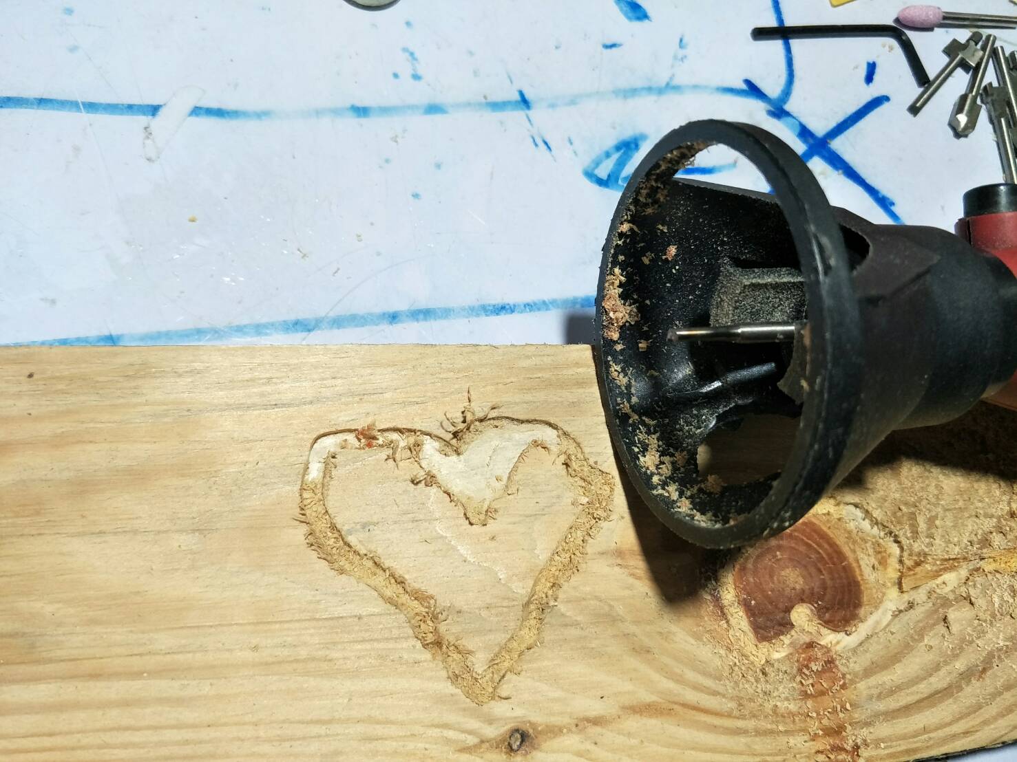 DR03 ชุดดอกทริมเมอร์ แกน 3 มิล สำหรับเครื่องเจียรสายอ่อน Dremel/เครื่องเจียรเล็ก ชุด 10 ดอก