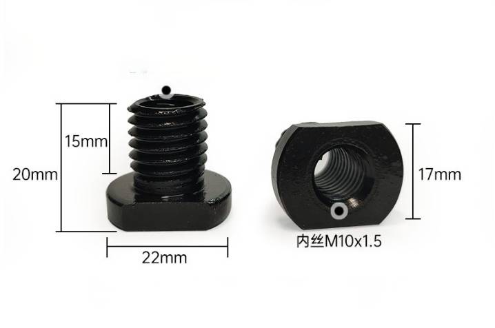 AD58 อะแดปเตอร์แปลงเกลียวเครื่องเจียร M10 เป็น M14 M16 ***เลือกขนาดก่อนซื้อ ราคาต่อ 1 อัน