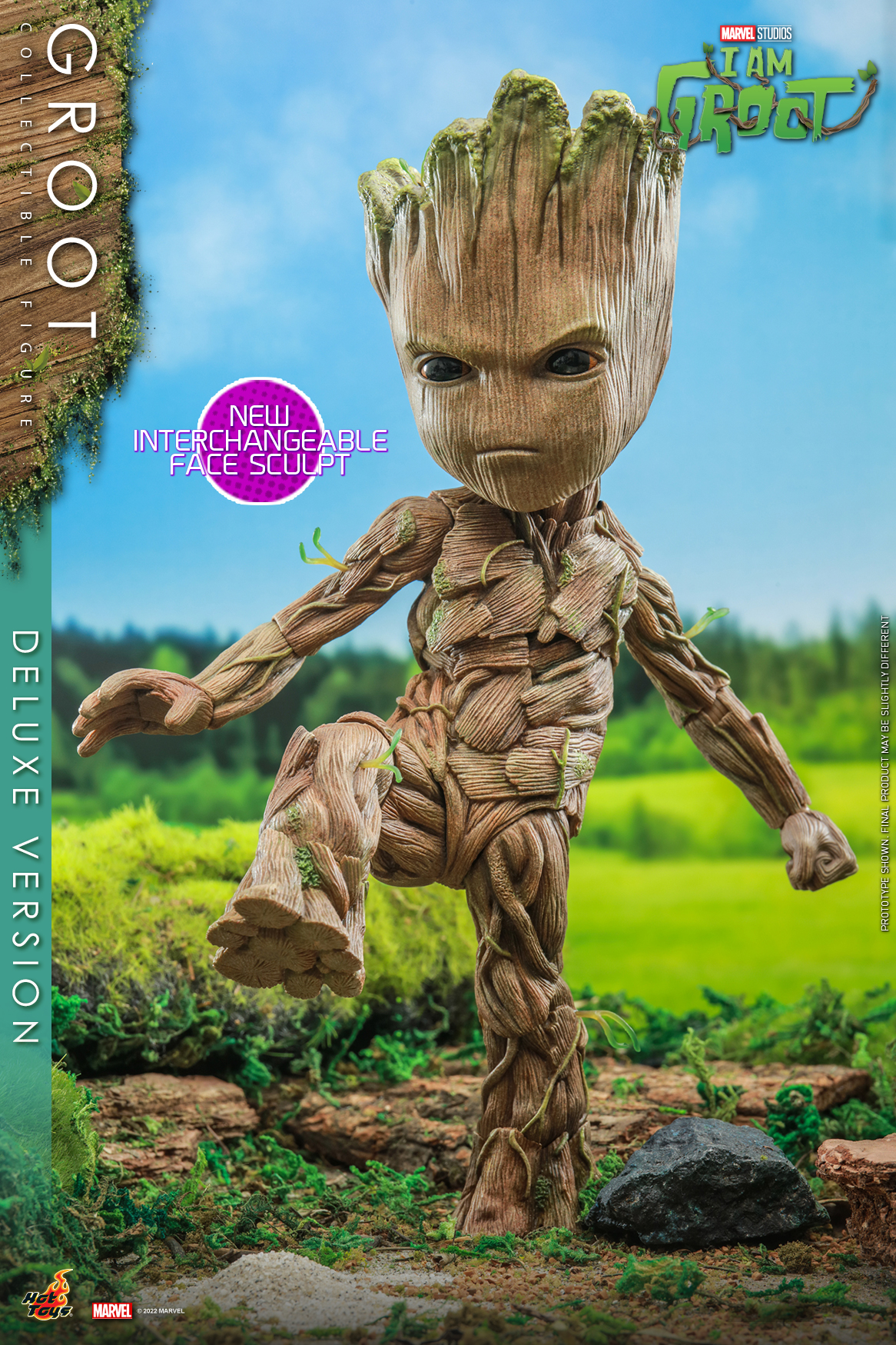 Hot Toys TMS089 1/6 I Am Groot - Groot (Deluxe Version)