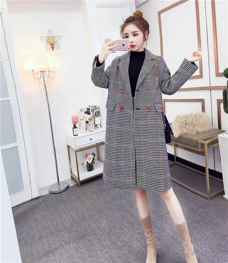 เสื้อโค้ทกันหนาวสไตล์สาวเกาหลี