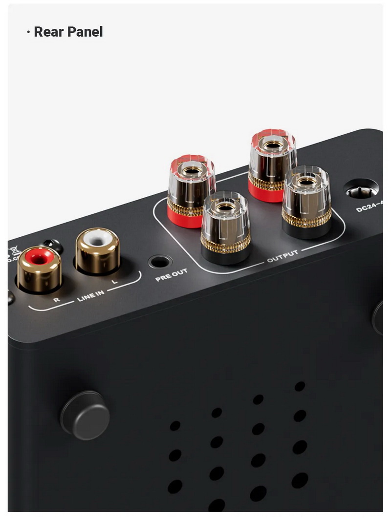 Fosi Audio V3-48V Power Amplifier ClassD ชิป TPA3255 อัพเกรด Op-Amp ได้ ประกันศูนย์ไทย