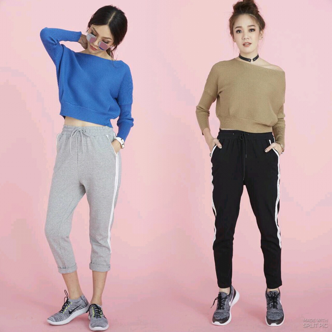 เสื้อยืดไหมพรมแขนยาว