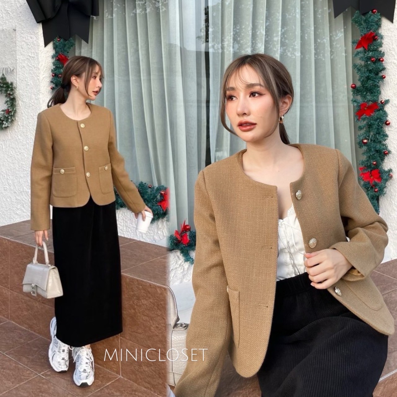 เสื้อทวิตสีพื้นเรียบหรู ลุคสวยแพงต้องรุ่นนี้ค่ะ