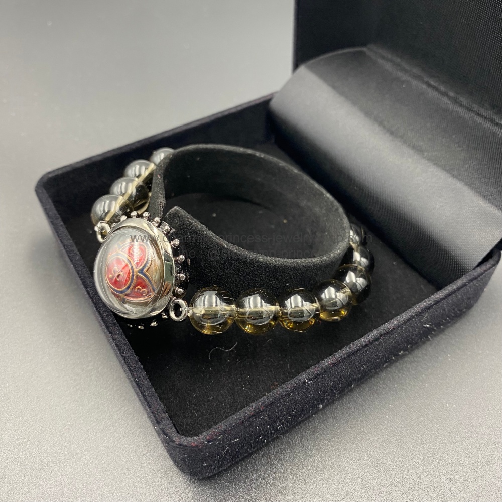 ปรอทกรอรุ่นแรก เนื้อมหาโลหะ ลงยาสีแดง รวยไม่ยั้ง เศรษฐีอันดับ ๑ หลวงปู่สยาก๊วนพระชะยะ อินต๊ะวังโส วัดห้วยทรายขาว จ.ลำพูน ร้อยพร้อม สโมกกี้ควอตซ์ *เป็นความเชื่อส่วนบุคคล โปรดใช้วิจารณญาณในการตัดสินใจ*