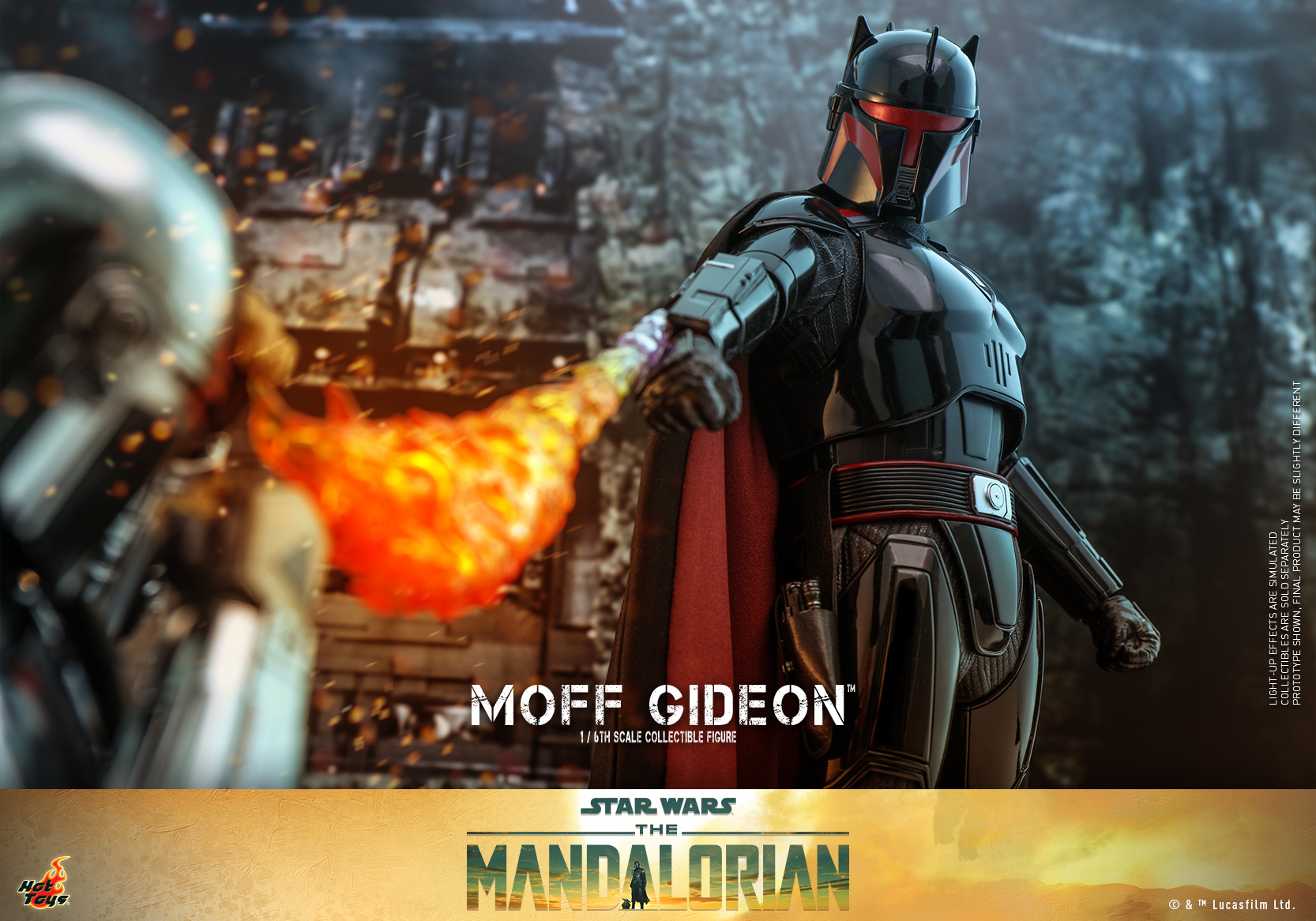 Hot Toys TMS107 1/6 Star Wars: The Mandalorian™ - Moff Gideon™