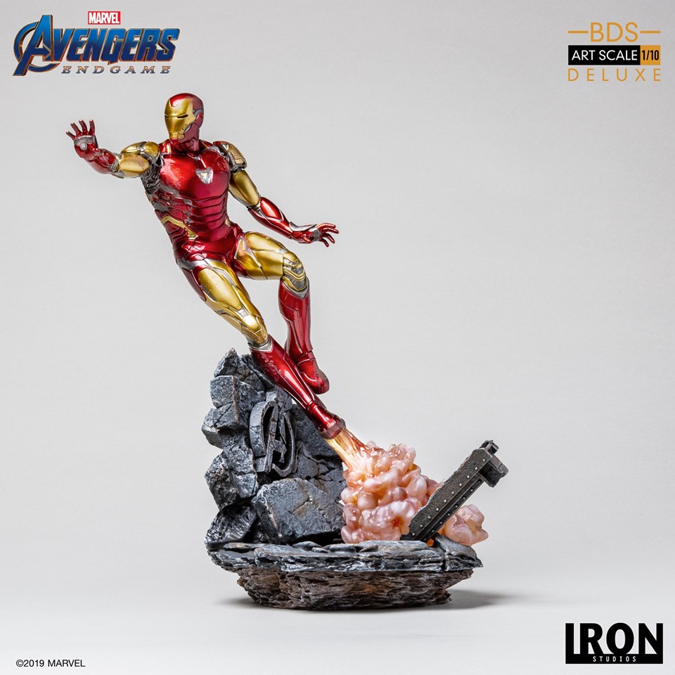 Iron Studios BDS Deluxe Art Scale 1/10 Avengers Endgame - Iron Man Mark LXXXV