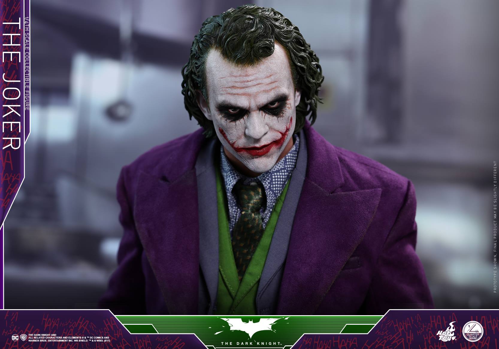 Hot Toys QS010 1/4 THE DARK KNIGHT - THE JOKER (SPECIAL EDITION)