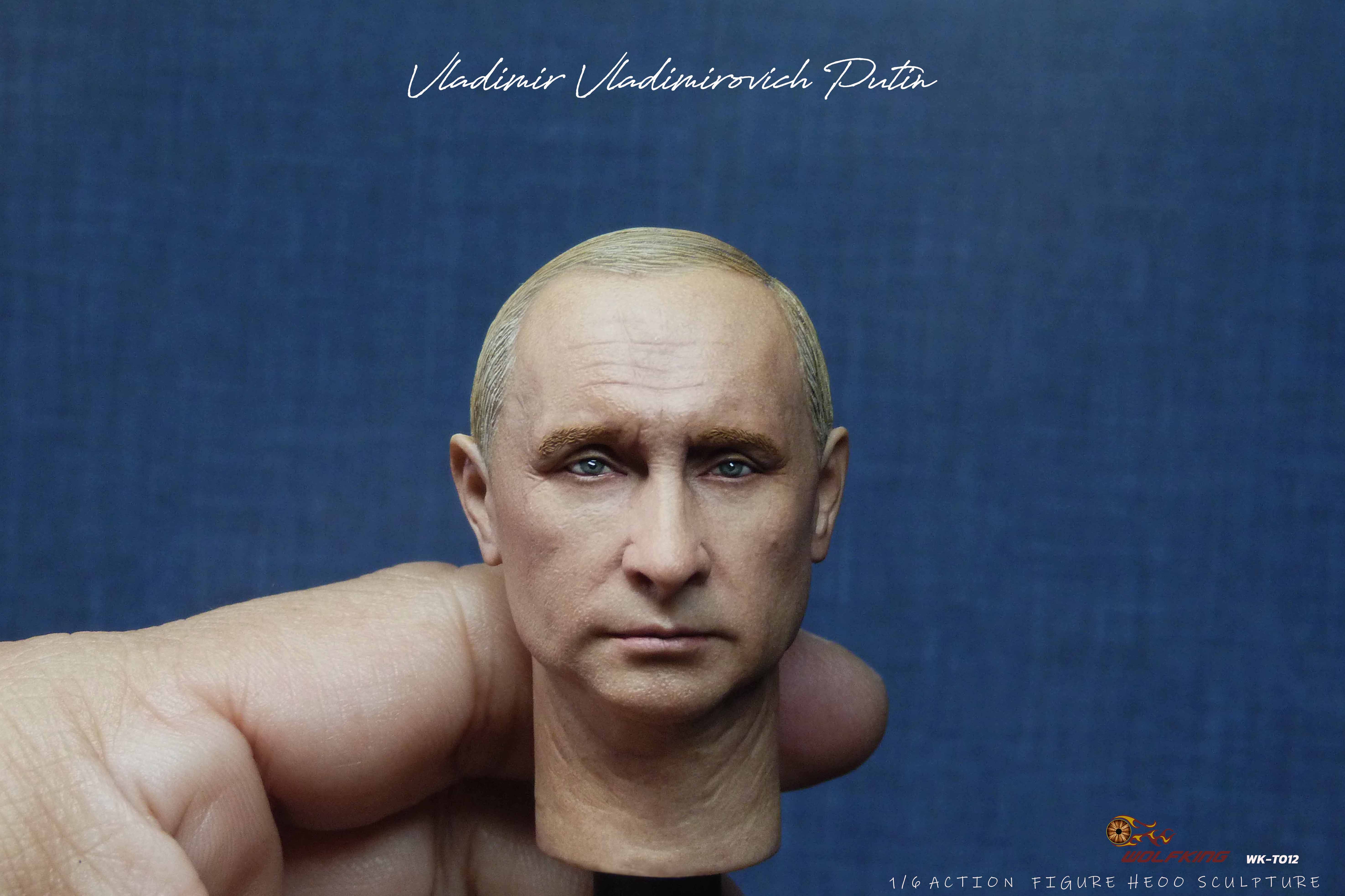 WOLFKING WK-T012 1/6 Iron Fist President Headsculpt