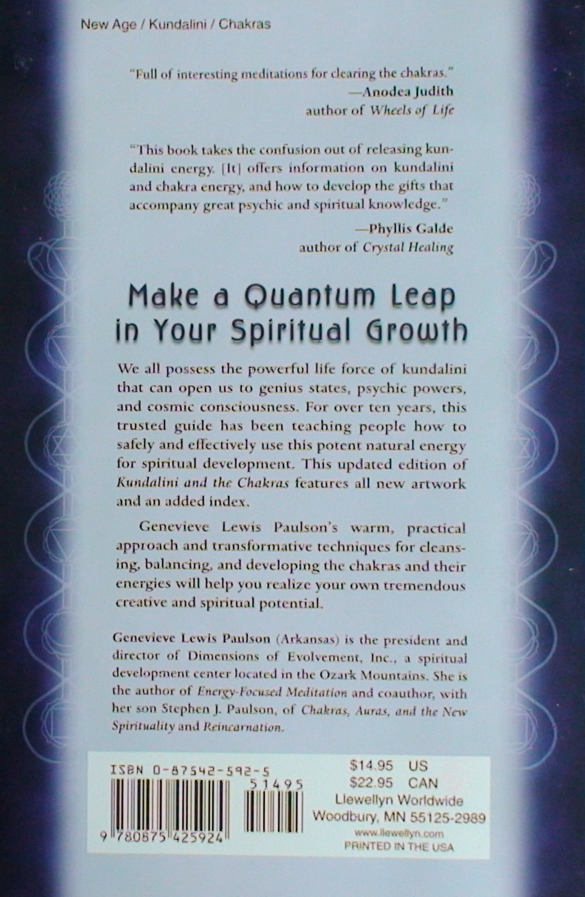Kundalini and the Chakras: Evolution in this Lifetime