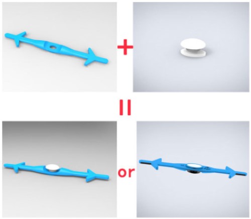 เชือกรองเท้าซิลิโคน เรืองแสงในความมืด