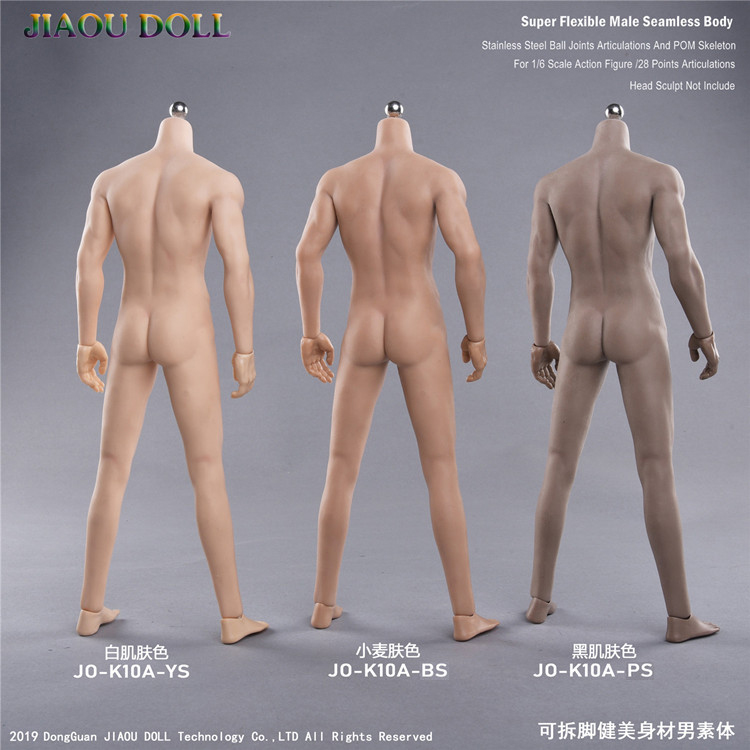 JIAOU DOLL JO-K10A 1/6 Muscular Male Body With Detachable legs