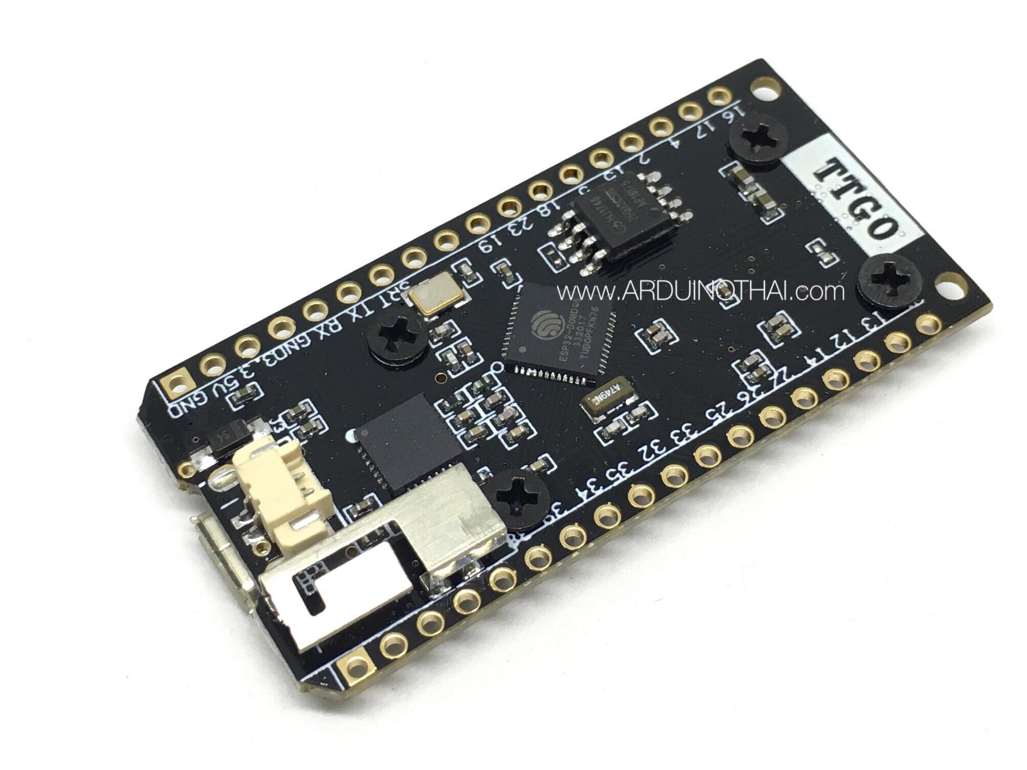 ลอร่า LORA SX1276 868/915MHz ESP32 0.96 OLED พร้อมเสาอากาศ สต็อกไทยส่งไว