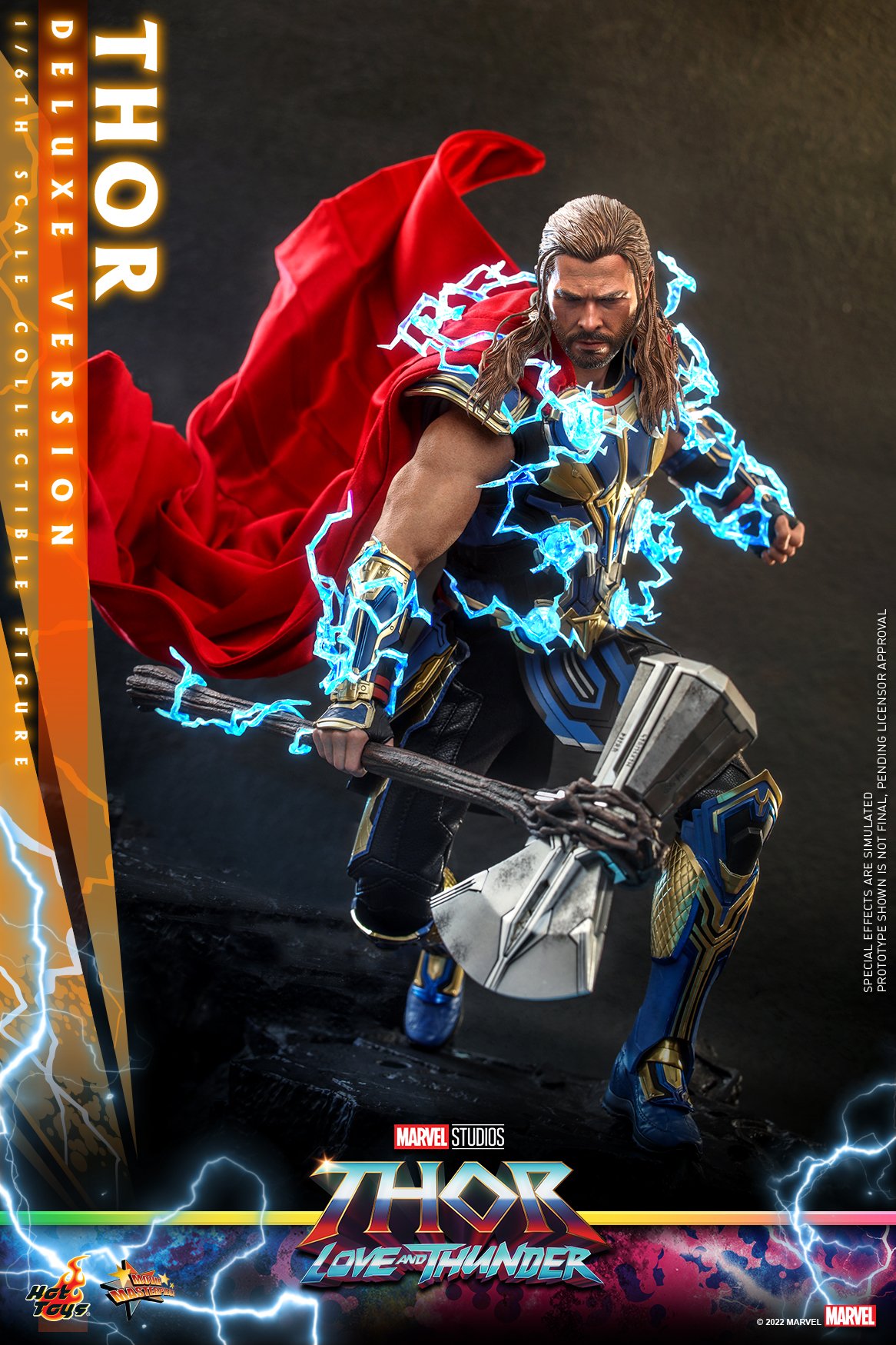 Hot Toys MMS656 1/6 Thor: Love and Thunder - Thor (Deluxe Version)