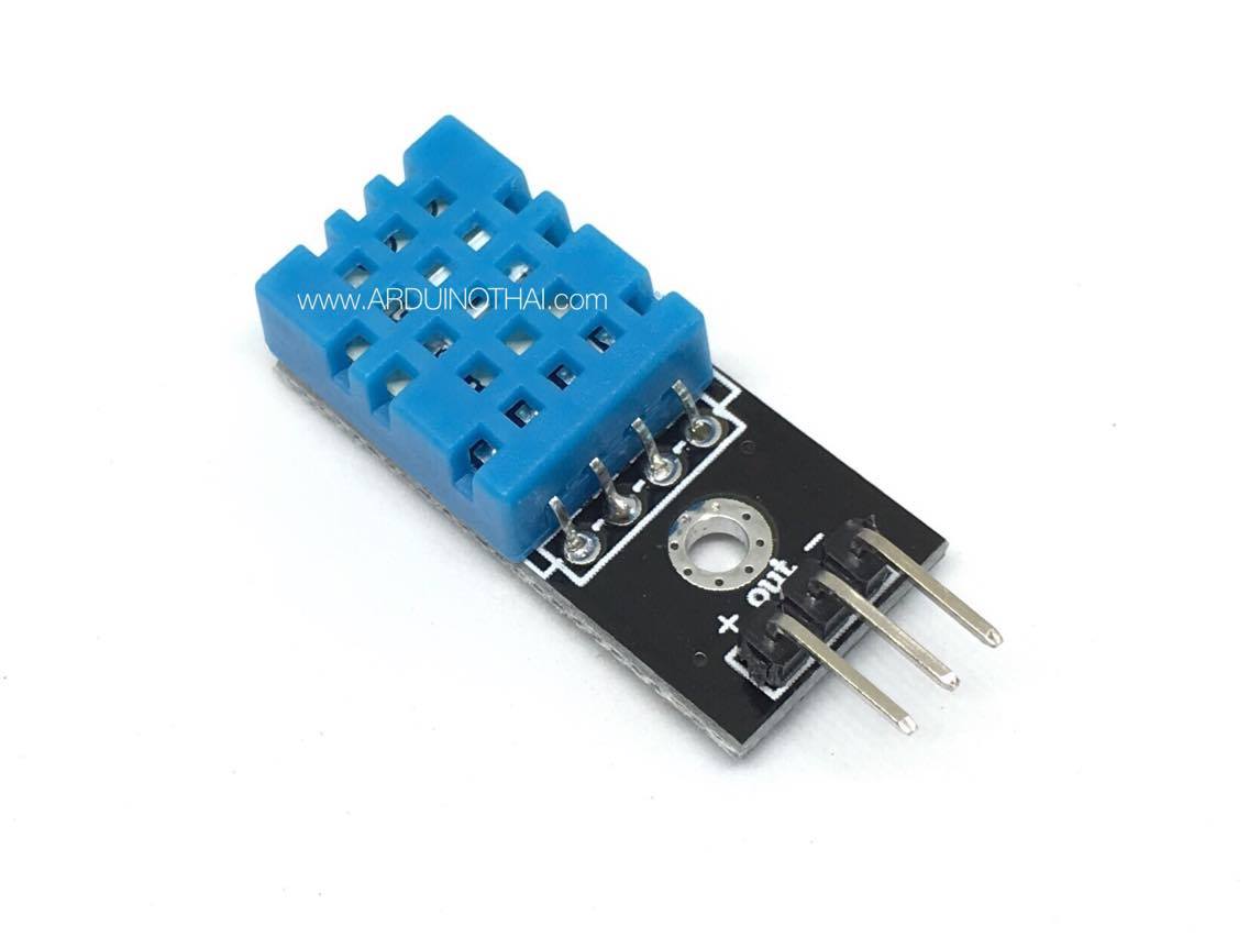 DHT11 Digital Temperature and Humidity Sensor เซนเซอร์วัดอุณหภูมิและความชื้น สต็อกไทยส่งไว