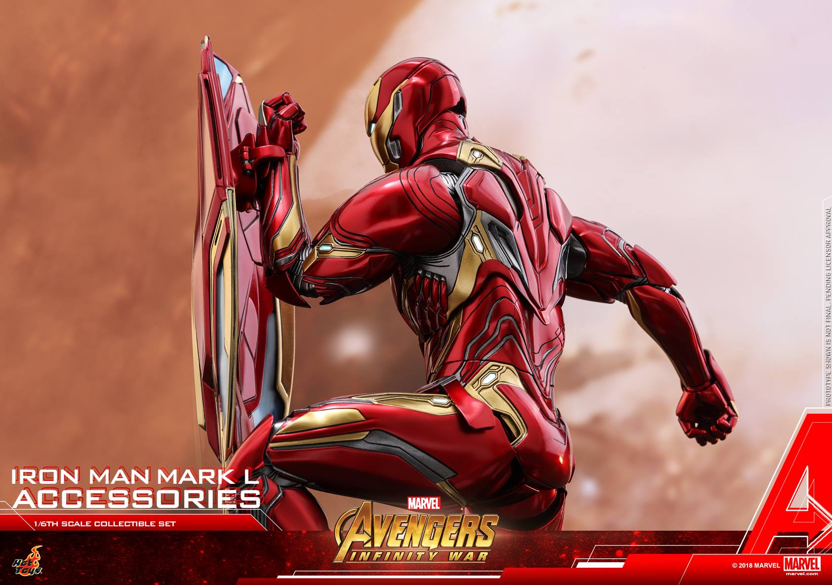 Hot Toys ACS004 AVENGERS: INFINITY WAR - IRON MAN MARK L (ACCESSORIES)