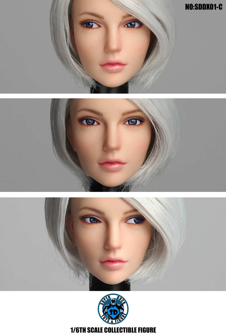 SUPER DUCK SDDX01 Movable Female Headsculpt