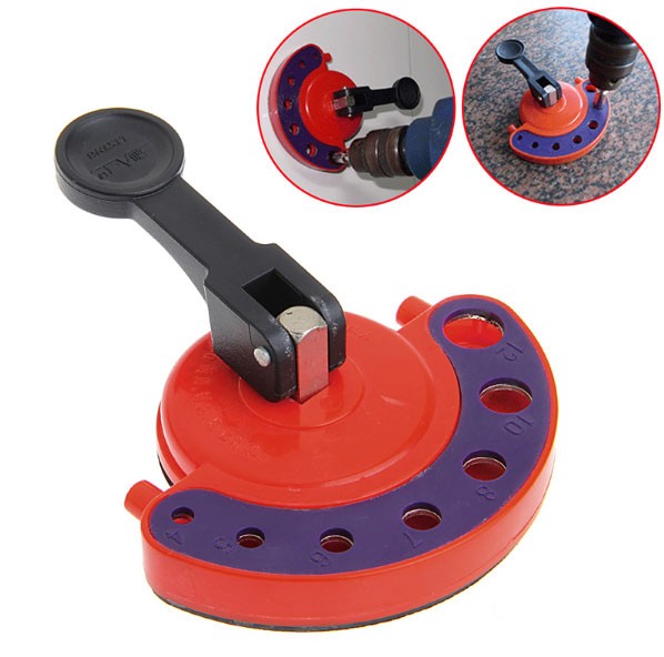 G03 ไกด์นำเจาะ กระจก กระเบื้อง แกรนิตโต้ 4-12 มิล พร้อมดอกเจาะ