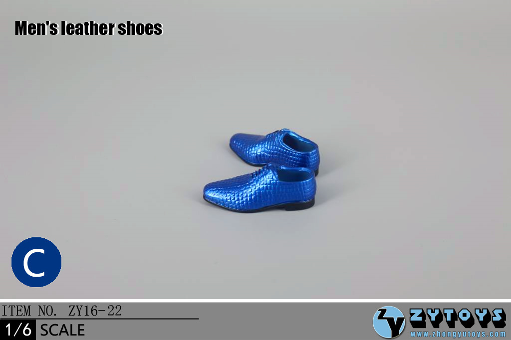 ZY Toys ZY16-23A Men's Leather Boots Black